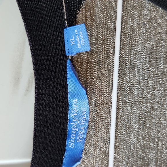 Simply Vera Wang Button Front Cardigan Size XL - Picture 2 of 7